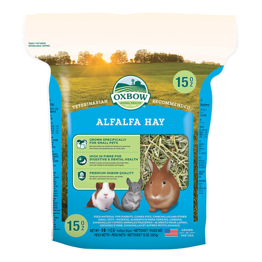 Oxbow Small Animal Alfalfa Hay Food 425g