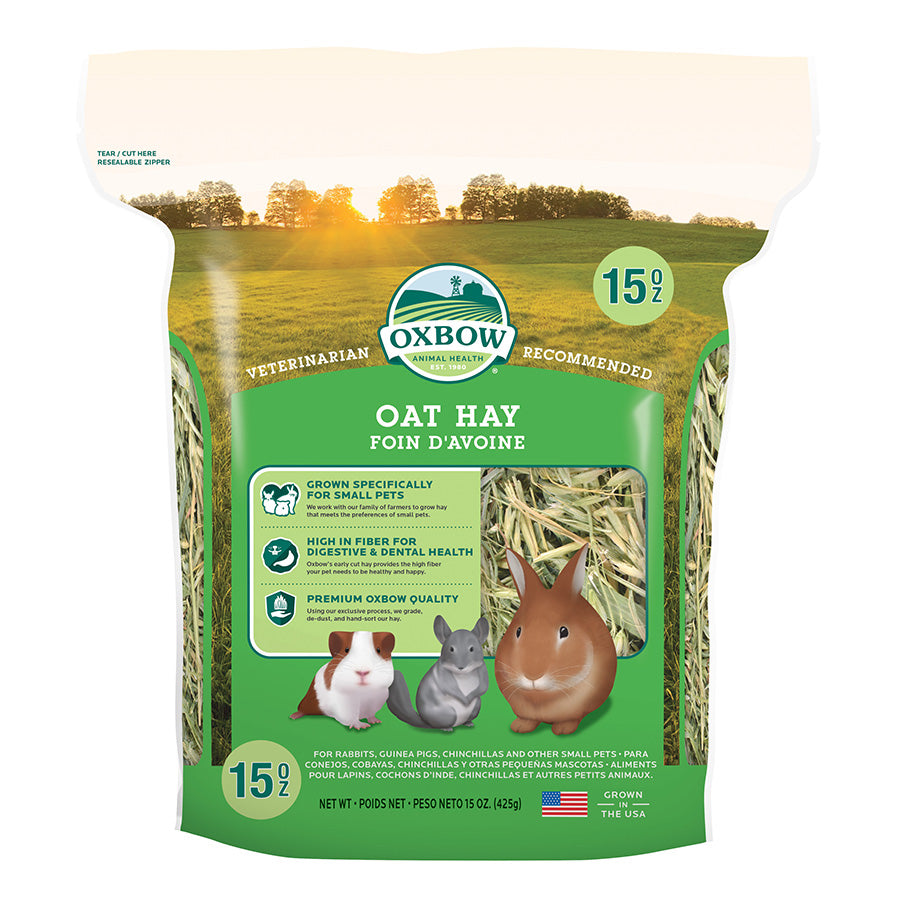 Oxbow Small Animal Oat Hay Food 425g