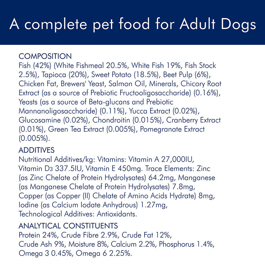 AVA Optimum Health Sensitive Skin & Stomach Dry Dog Food 15kg