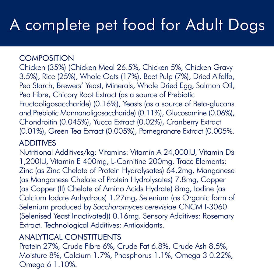 AVA Optimum Health Weight Management Adult Dry Dog Food 15kg