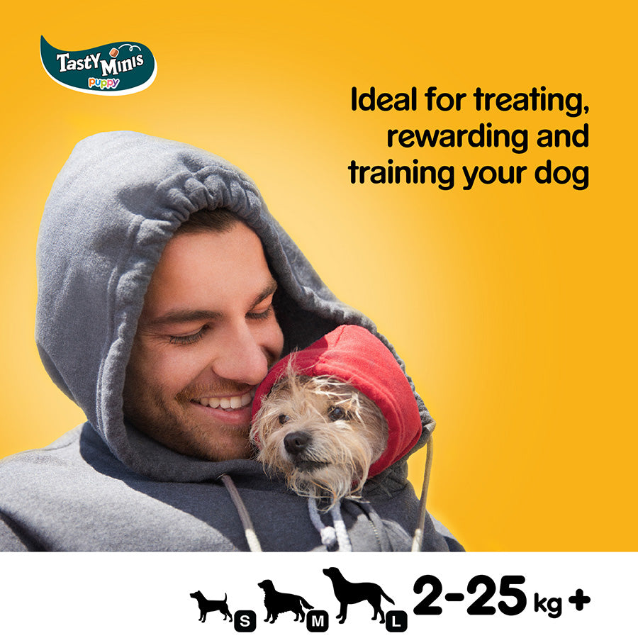 Pedigree Puppy Treats Chicken Chewy Cubes Mini 125g