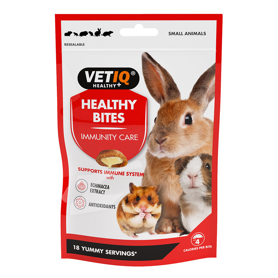 VetIQ Healthy Bites Immunity Care Small Animal Treats 30g