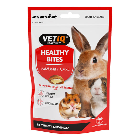 VetIQ Healthy Bites Immunity Care Small Animal Treats 30g