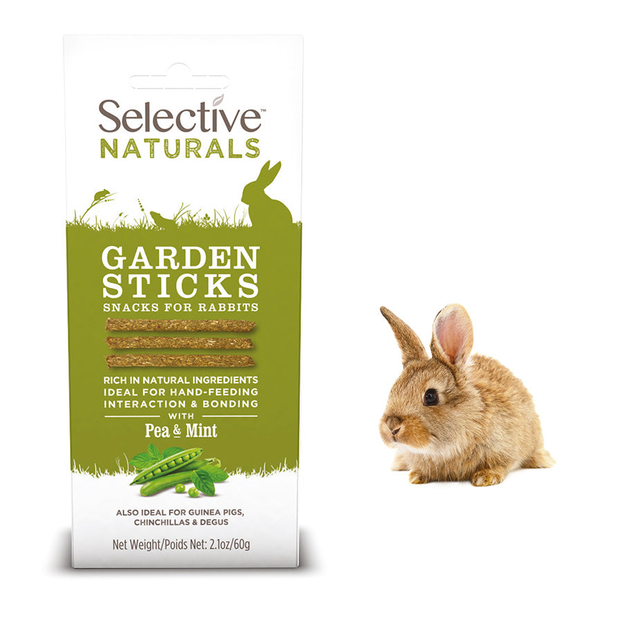 Selective Naturals Small Animal Garden Stick Treats 60g