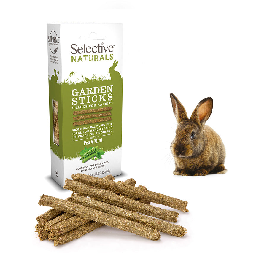 Selective Naturals Small Animal Garden Stick Treats 60g