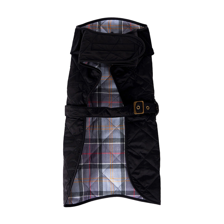 Barbour Quilted Dog Coat Black Small