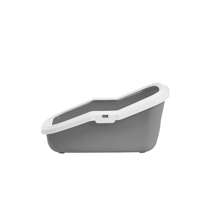 Savic Aseo High Back Litter Tray Grey