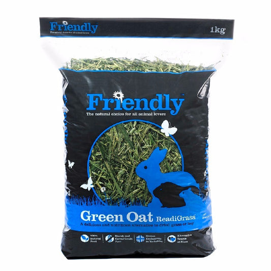 Friendly Green Oat ReadiGrass Small Animal Food 1kg