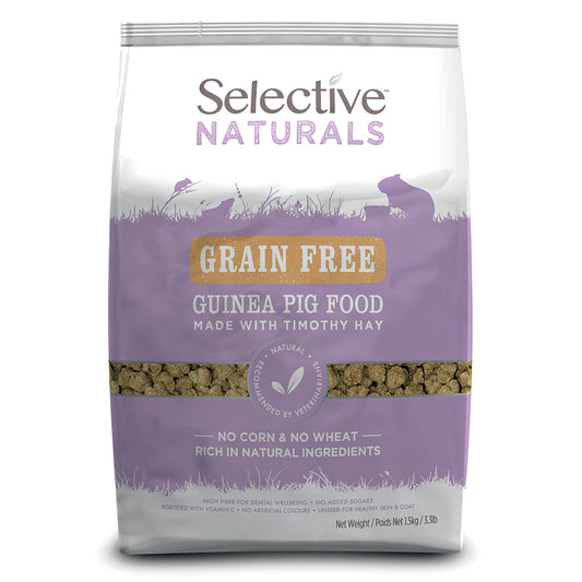 Selective Naturals Grain Free Guinea Pig Food 1.5kg