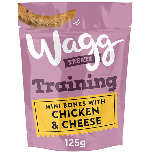 Wagg Dog Training Treats with Chicken & Cheese 125g