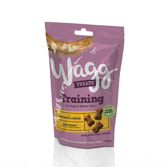 Wagg Dog Training Treats with Chicken & Cheese 125g
