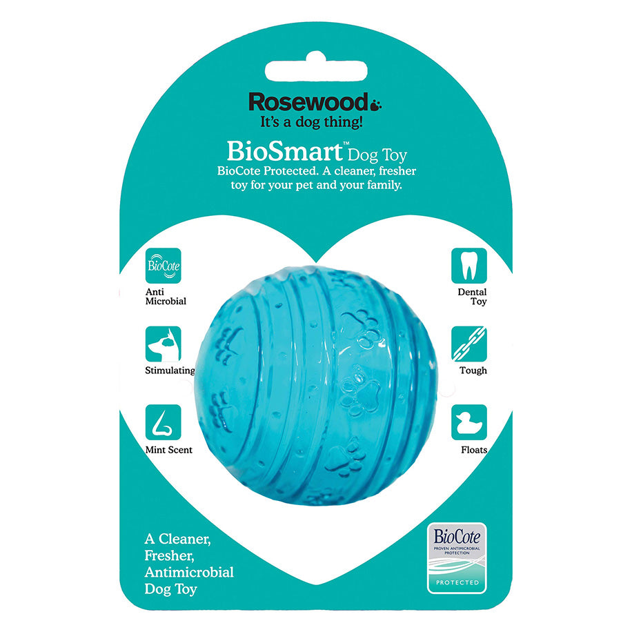 Rosewood BioSafe Puppy Ball Blue