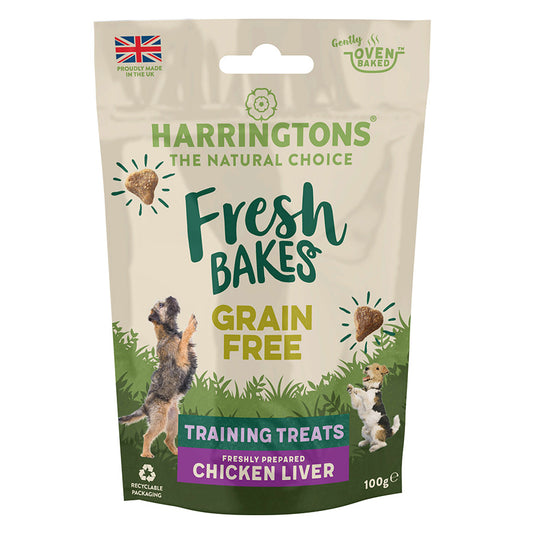 Harringtons Fresh Bakes Grain Free Dog Training Treats 100g