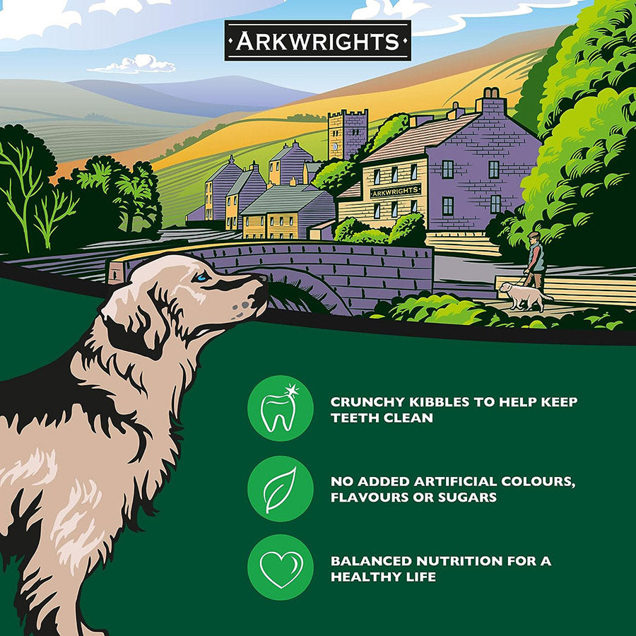 Arkwrights Working Adult Dry Dog Food with Chicken 15kg