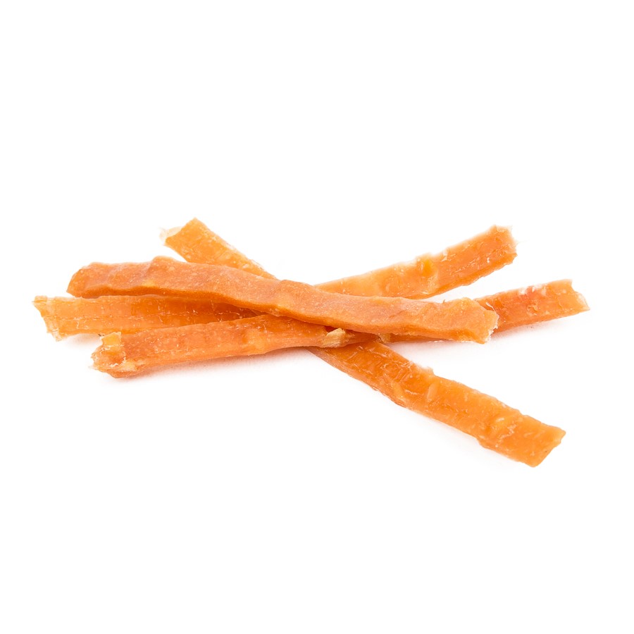 The Deli Dog Chicken with Cheese Strips Dog Treats 100g