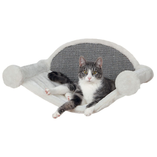 Trixie Wall Mounted Cat Hammock White/Grey