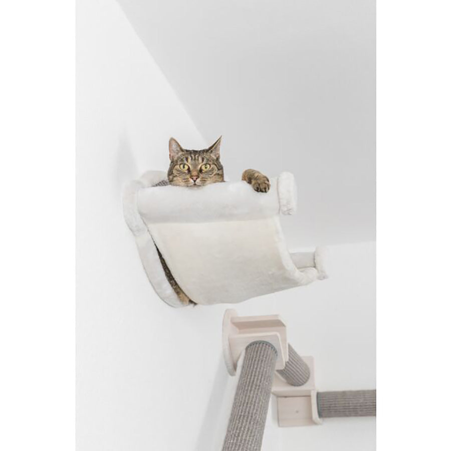 Trixie Wall Mounted Cat Hammock White/Grey