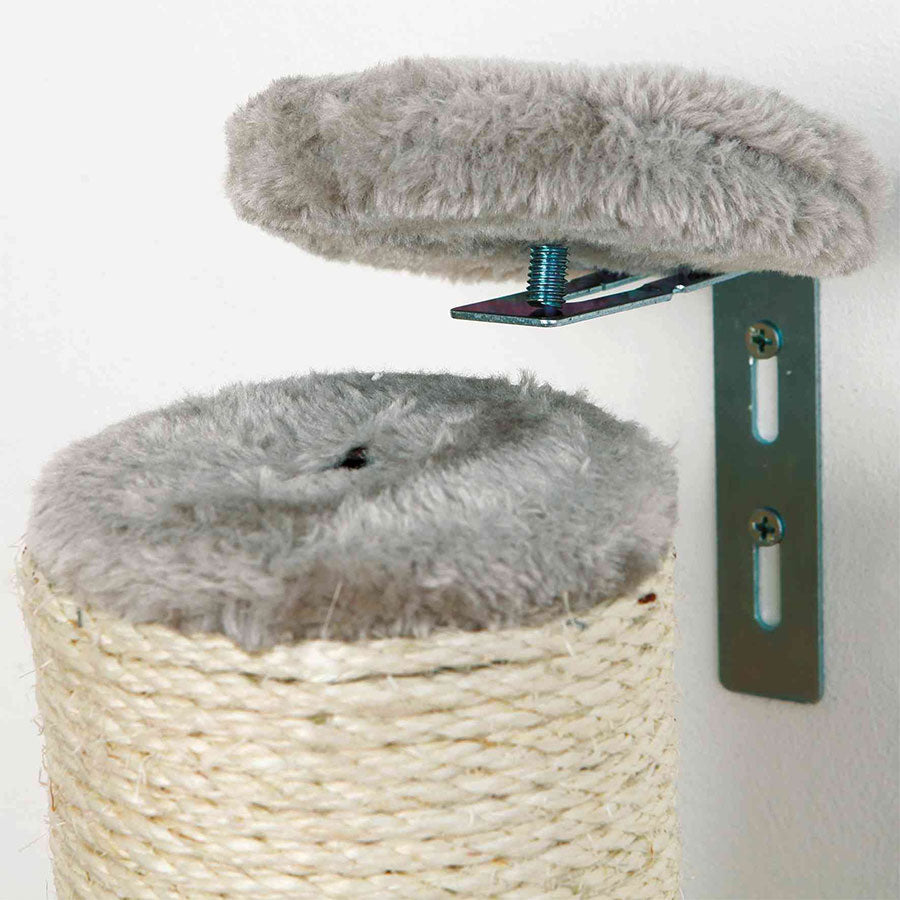 Trixie Wall Mounted Cat Scratching Post Grey Large