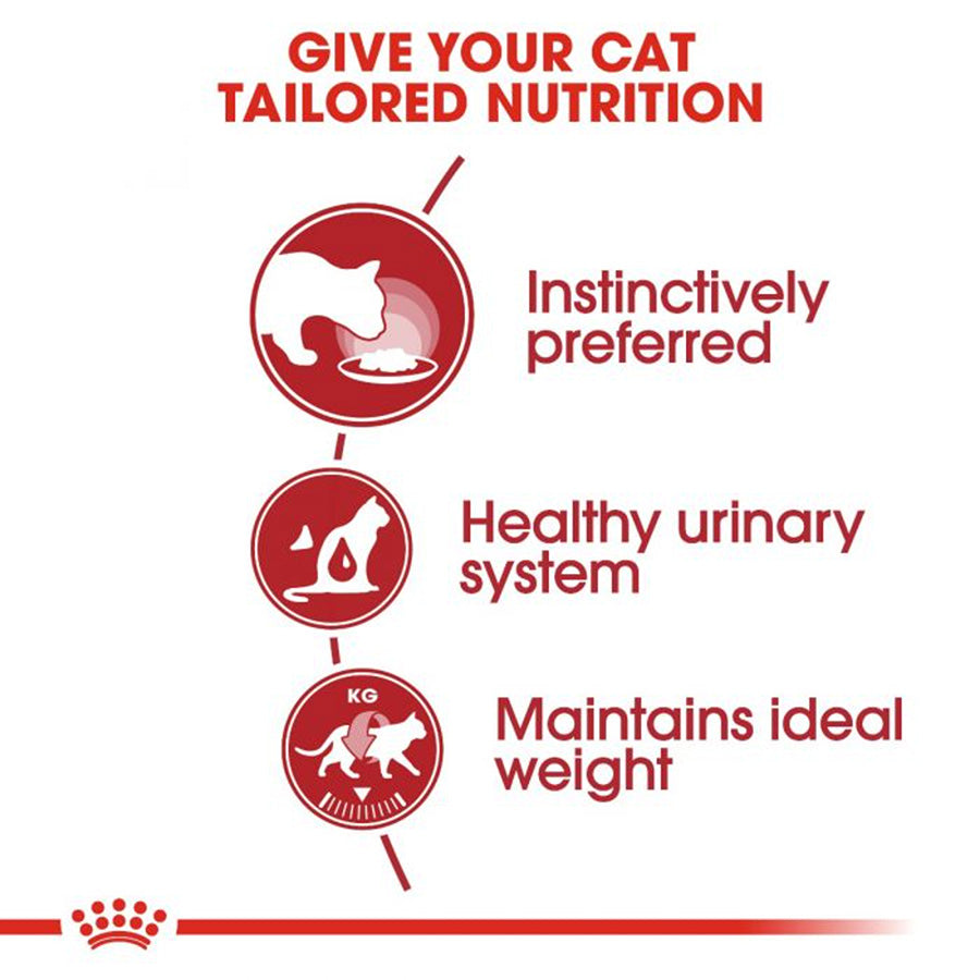 Royal Canin Feline Instinctive Adult Wet Cat Food In Gravy 48x85g