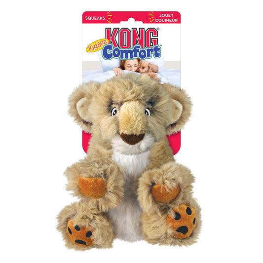 Kong Comfort Kiddos Lion Squeaky Dog Toy Large