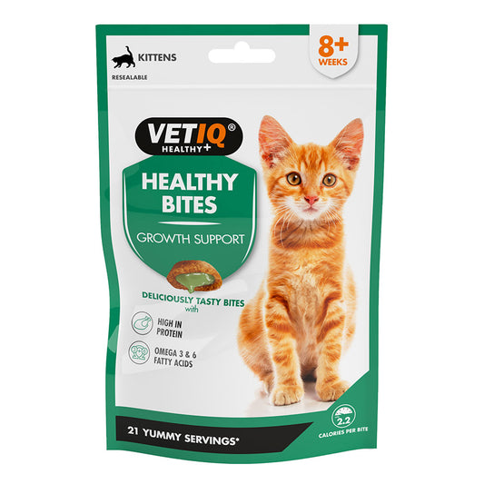 VetIQ Growth Support Healthy Bites Kitten Treats 65g