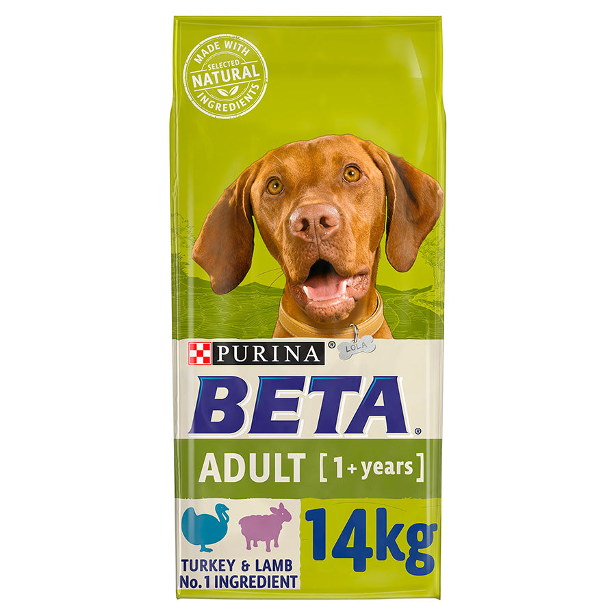 Beta Adut Dry Dog Food Turkey & Lamb 14kg