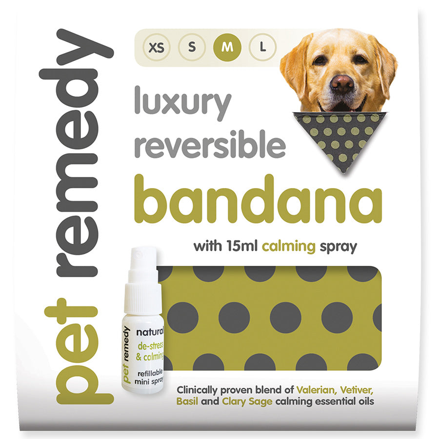 Pet Remedy Calming Bandana Kit Medium