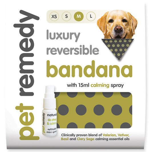 Pet Remedy Calming Bandana Kit Medium
