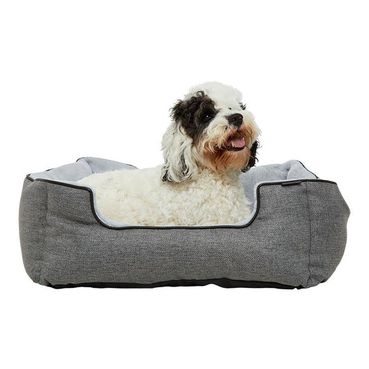 Wainwright's Self Warming Square Dog Bed Grey