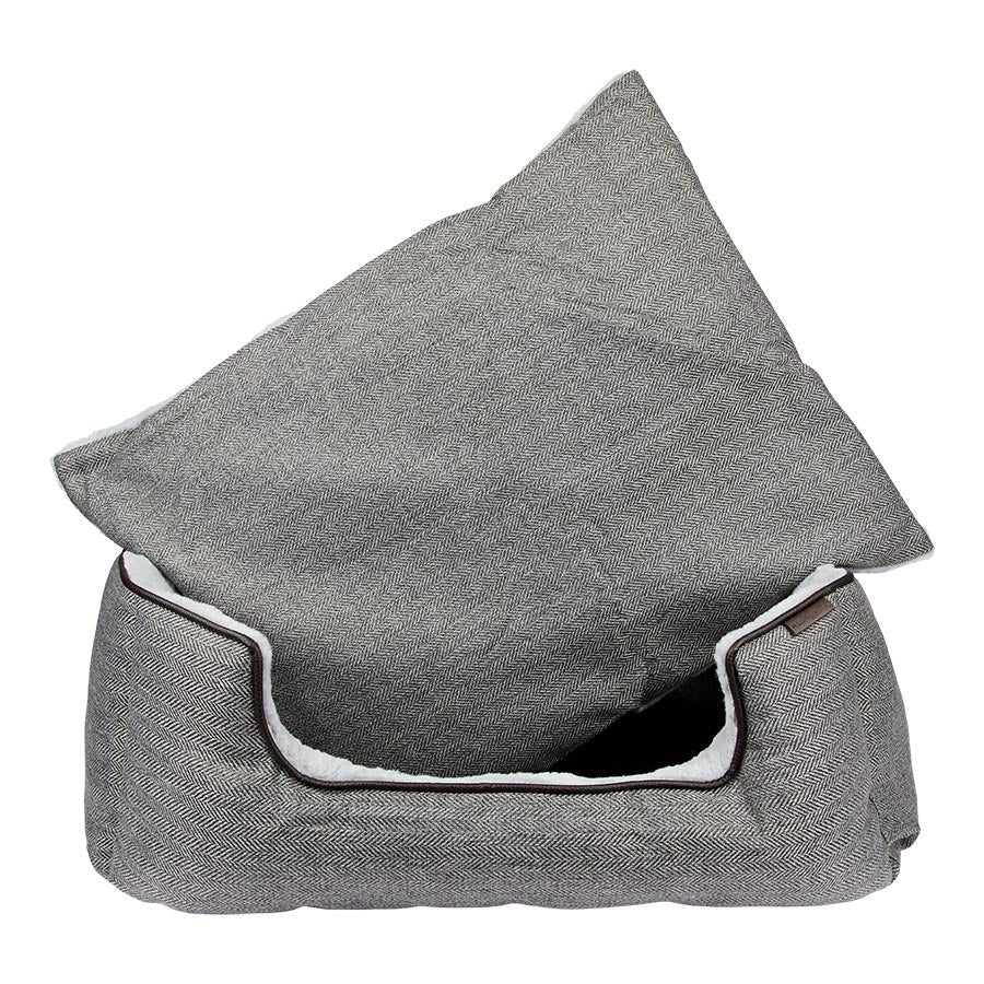 Wainwright's Self Warming Square Dog Bed Grey