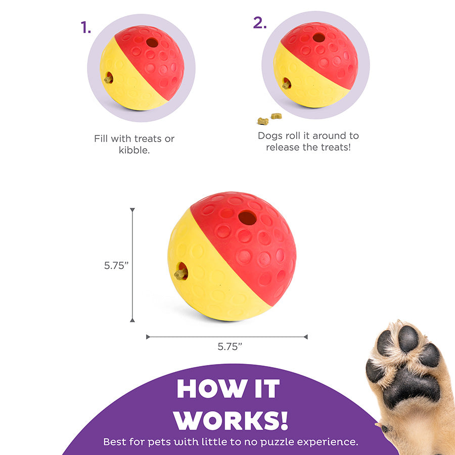 Nina Ottosson Interactive Treat Dispensing Dog Puzzle Toy Large