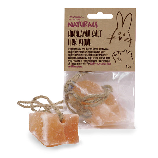 Rosewood Naturals Himalayan Salt Lick Stone for Small Animals