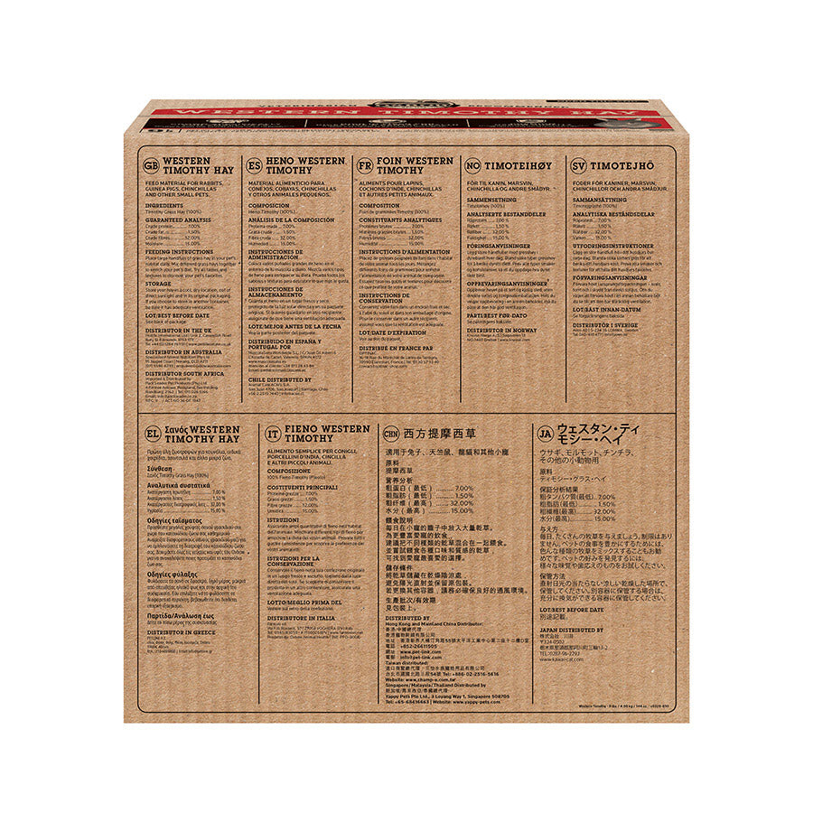 Oxbow Small Animal Timothy Hay Food 4.05kg