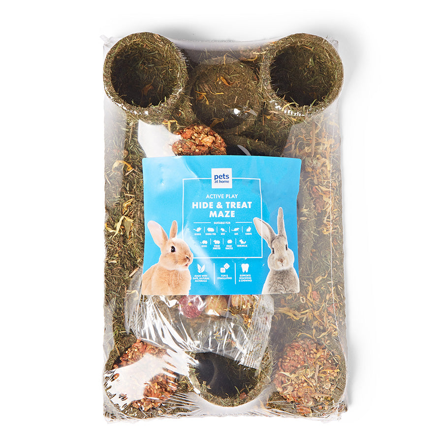 Woodlands Hide and Treat Maze Small Animal Game 275g