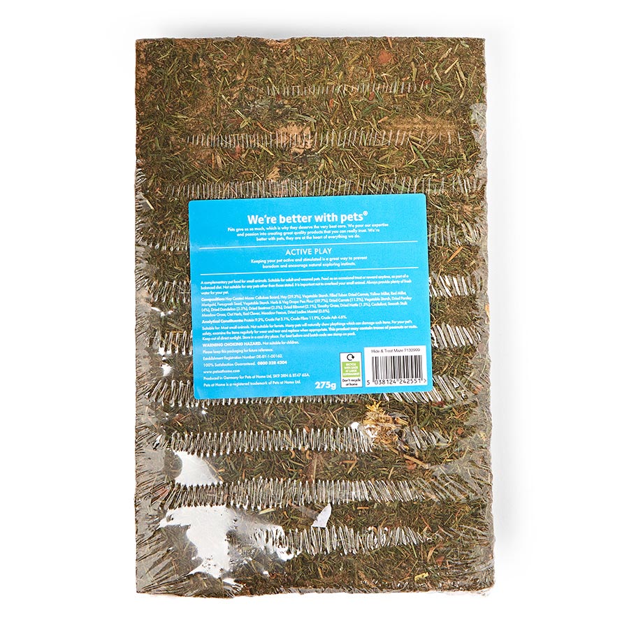 Woodlands Hide and Treat Maze Small Animal Game 275g