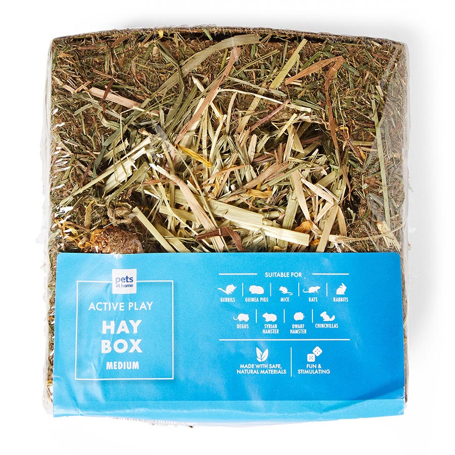 Pets at Home Small Animal Hay Box Medium