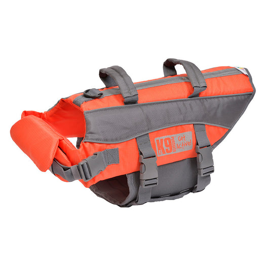 K9 Pursuits Float Coat Dog Life Jacket Orange