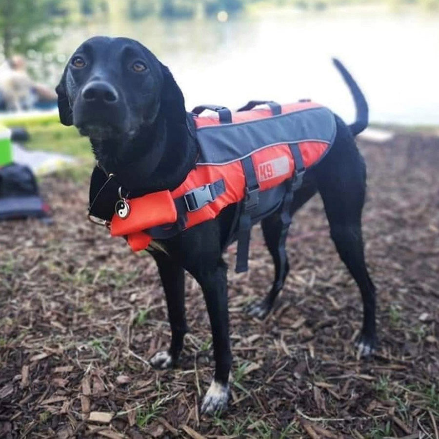 K9 Pursuits Float Coat Dog Life Jacket Orange