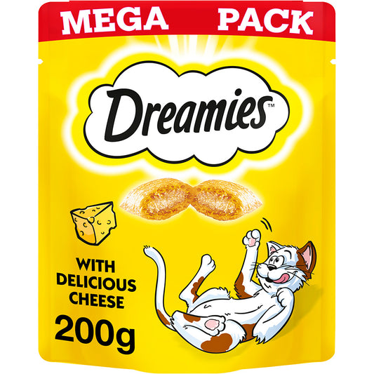Dreamies Cat Treat Biscuits with Cheese 200g