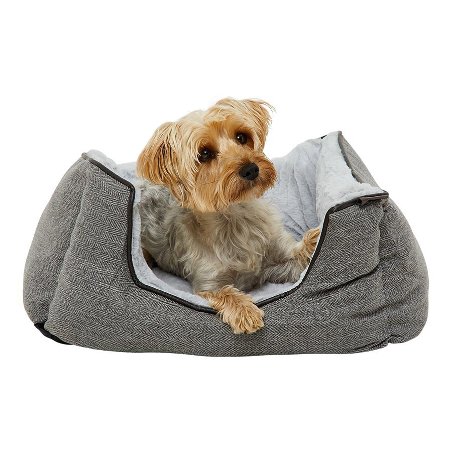 Wainwright's Self Warming Square Dog Bed Grey Small