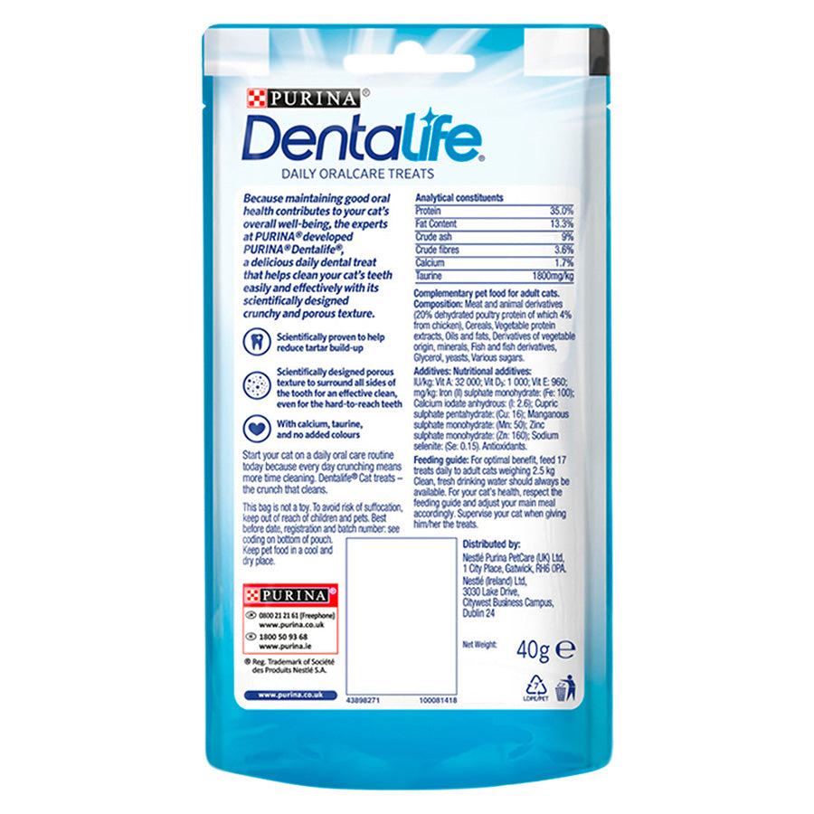 Dentalife Cat Dental Treats Chicken 40g