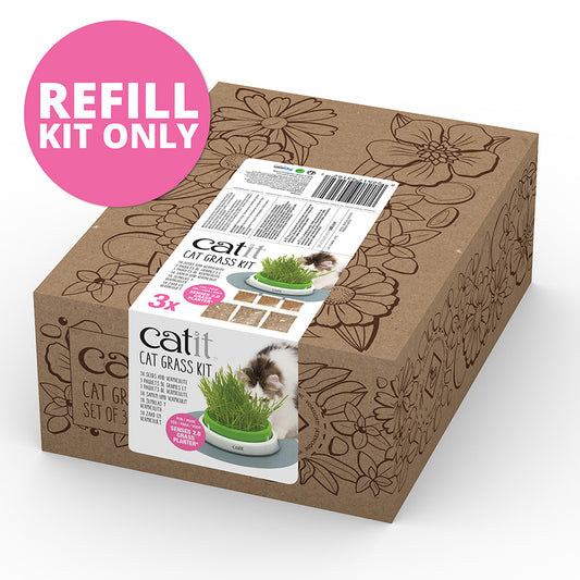 Catit Senses 2.0 Cat Grass Kit 3 Pack