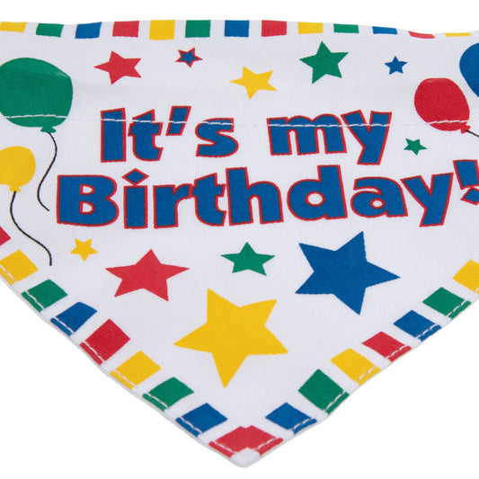Pets at Home Birthday Bandana Dog Collar