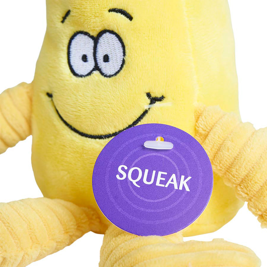 Pets at Home Cord Banana Squeaky Dog Toy
