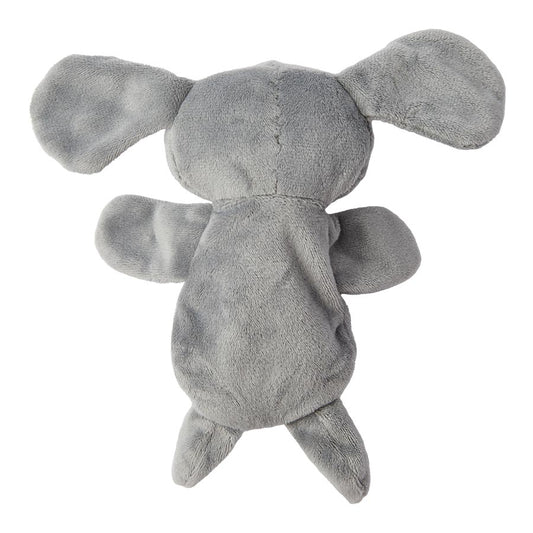 Pets at Home Elephant Flattie Crackle & Squeak Dog Toy Mini