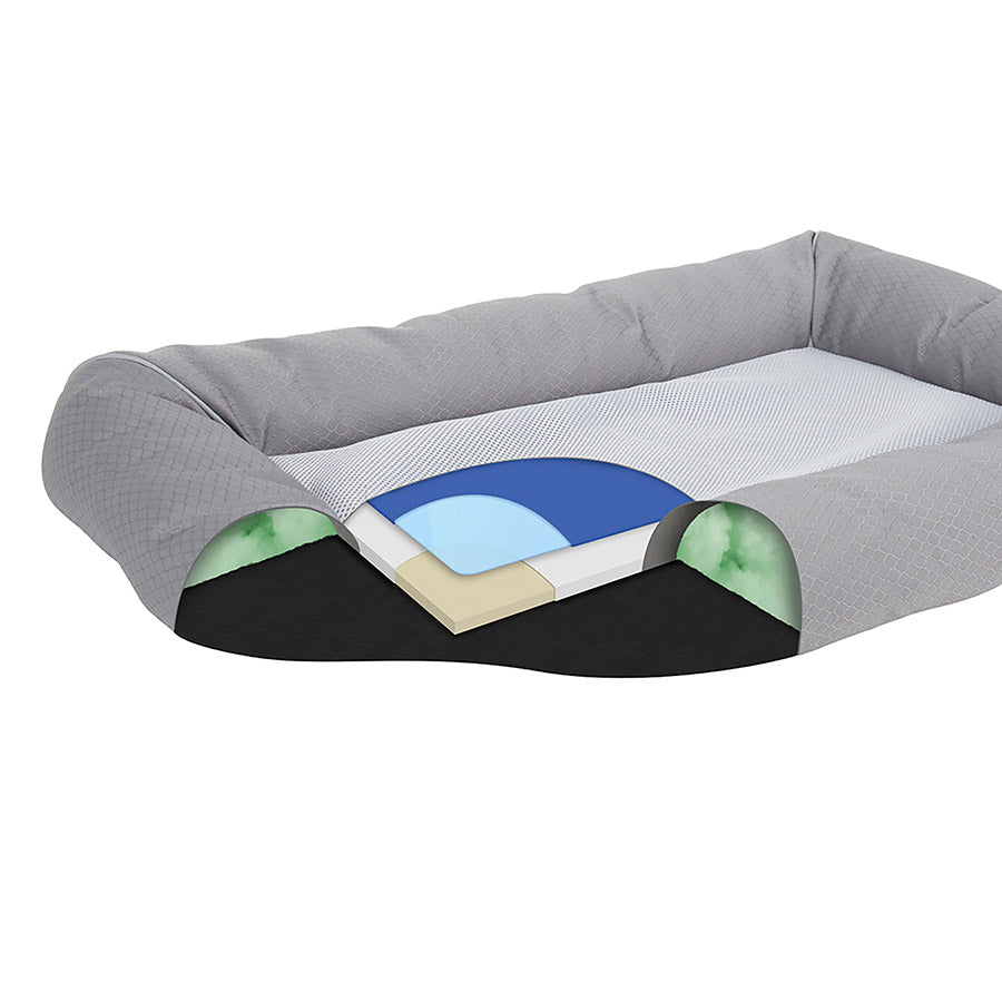 Scruffs Cool Dog Bed Grey