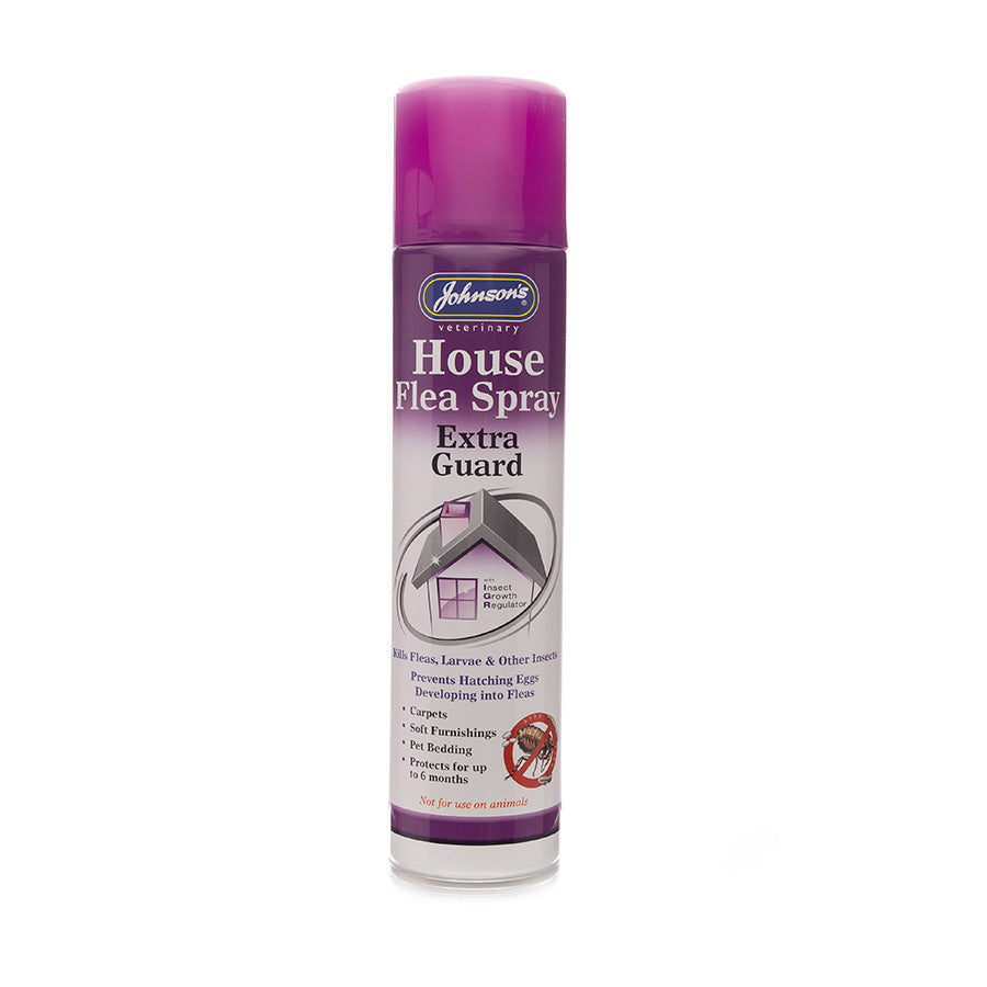 Johnsons Extra Guard House Flea Spray 400ml