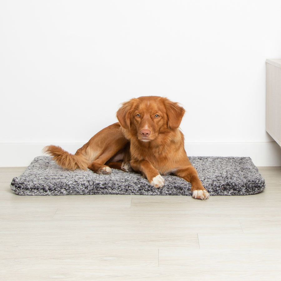 Pets at Home Explorer Dog Crate Mat Slate Grey