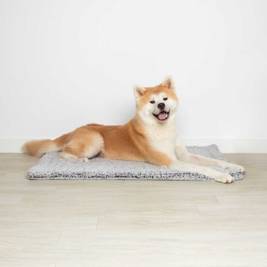 Pets at Home Explorer Dog Crate Mat Slate Grey