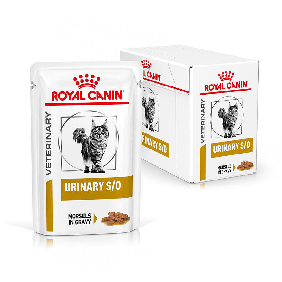 Royal Canin Veterinary Urinary S / O Adult Wet Cat Food in Gravy 48x85g